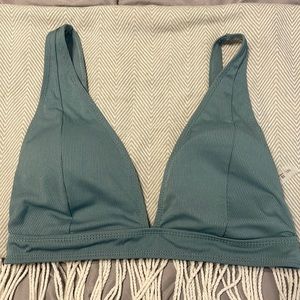 Green bathing suit top, never worn